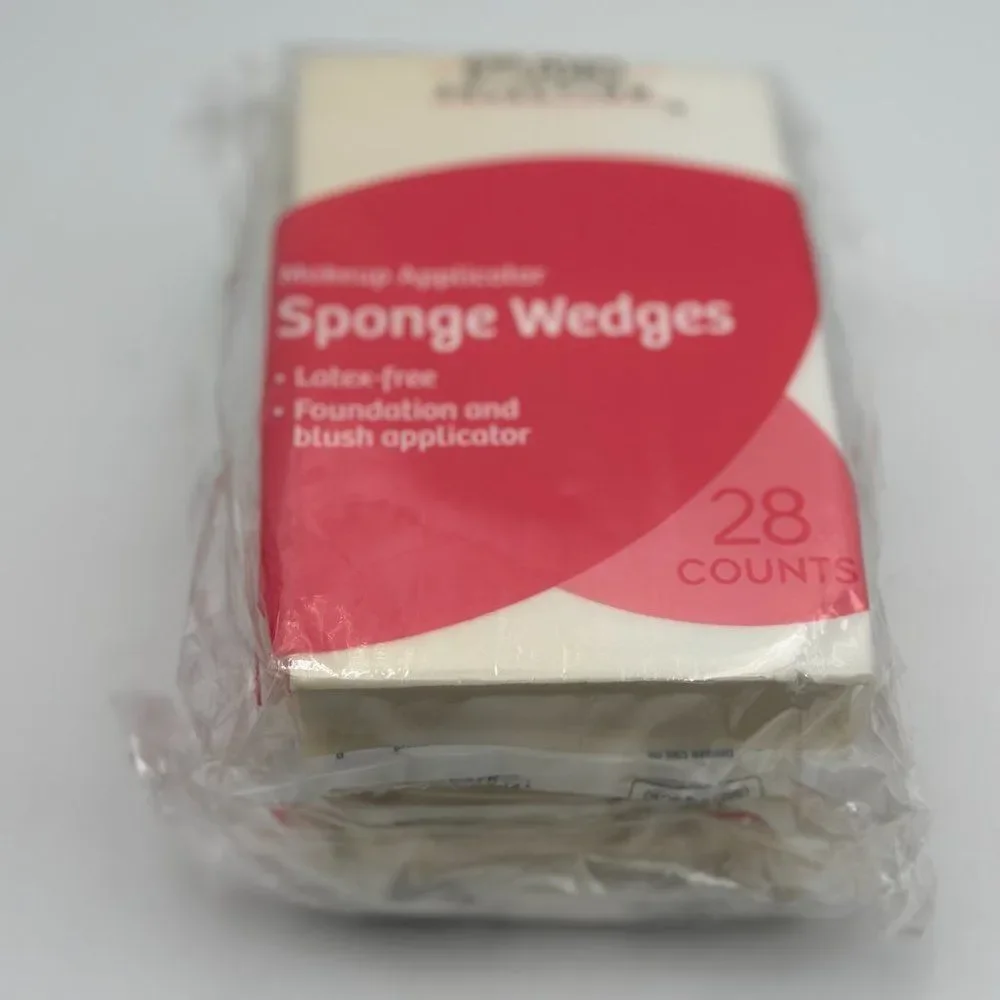 Brand New Sealed Studio Selection Makeup Applicator Sponge Wedges latex free